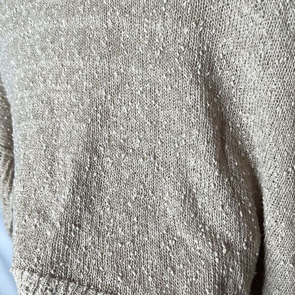 Staring At Stars Urban Outfitters Open Knit Cropped Tan Sweater. Size Medium. - Picture 4 of 7